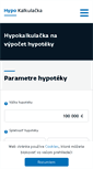 Mobile Screenshot of hypokalkulacka.sk